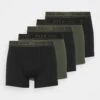 Pier One 5 Pack - Culotte -Black/Khaki -Ropa De Hombre Ventas 00955010cec94d048deaec05ec199c27