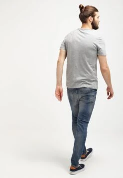 Pier One Vaqueros Slim Fit - Destroyed Denim -Ropa De Hombre Ventas 023c0909fd3b4463aa11aa2e5d4b2317