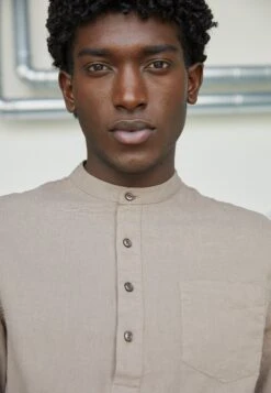 Pier One Camisa - Taupe -Ropa De Hombre Ventas 02bf2dafeb9f48aca132a39f3c9562ef