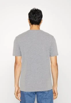 Pier One 3 Pack - Camiseta Básica - Mottled Light Grey/Pink/Black -Ropa De Hombre Ventas 053252eb1a644e998d56bb8bd9ef18b2