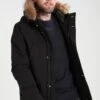 Pier One Parka - Black -Ropa De Hombre Ventas 089c59e5e5714c19b6a8c41831f85070