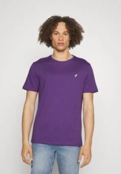 Pier One Unisex 5 Pack - Camiseta Básica - Light Blue/Purple/White -Ropa De Hombre Ventas 095b9a3674da4547b14b54174212bae2