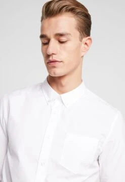 Pier One 2 Pack - Camisa Elegante - White/Light Blue -Ropa De Hombre Ventas 135b9e8907b64d9cb056bf3b8eb7a27d