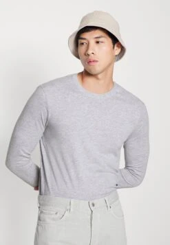 Pier One 5 Pack - Camiseta De Manga Larga - Light Grey/White/Black -Ropa De Hombre Ventas 13d2778c891a44c2877f7643ec98e1b6