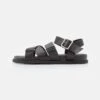 Pier One Unisex - Sandalias - Black 2 Pier One Unisex - Sandalias - Black -Ropa De Hombre Ventas 13f4e0e6a67e4656940045ec37d8b11b