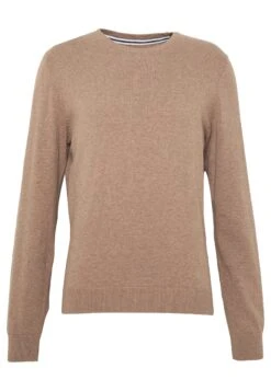 Pier One Basic Crewneck - Jersey De Punto - Mottled Beige -Ropa De Hombre Ventas 188b4f92241a4ee38833f970cf37df24