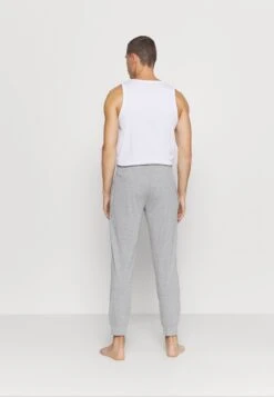Pier One 2 Pack - Pantalón De Pijama - Mottled Dark Grey/Mottled Grey -Ropa De Hombre Ventas 19d064d2851f4acfa521ce0576d2c8f9