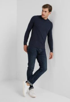 Pier One Jersey De Punto - Mottled Dark Blue 9 Pier One Jersey De Punto - Mottled Dark Blue -Ropa De Hombre Ventas 1a1118e0a5b940cdad5bc4bbcaf934d9