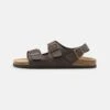 Pier One Unisex - Sandalias - Dark Brown -Ropa De Hombre Ventas 1a7a848effe2485c8d756f7696fd5864