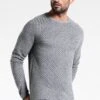 Pier One Jersey De Punto - Mottled Grey/Anthracite -Ropa De Hombre Ventas 1b63040eae84417d88e6e46444f6e50a
