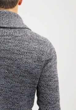 Pier One Chaqueta De Punto - Dark Grey Melange -Ropa De Hombre Ventas 1d4924f16bf1458cb2ec6dd127eae00d