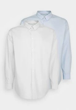 Pier One 2 Pack- Camisa Elegante - White/Light Blue -Ropa De Hombre Ventas 1dcbc091ff00436fb7371d7394a1aa8f