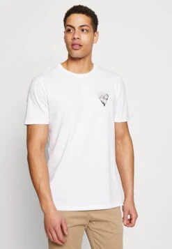 Pier One Camiseta Estampada - White