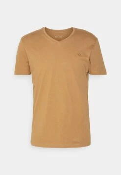 Pier One V Neck Bird Tonal 3 Pack - Camiseta Básica - Light Brown/White/Dark Blue 18 Pier One V Neck Bird Tonal 3 Pack - Camiseta Básica - Light Brown/White/Dark Blue -Ropa De Hombre Ventas 239be3f8d5344e18a078136b88ad5384