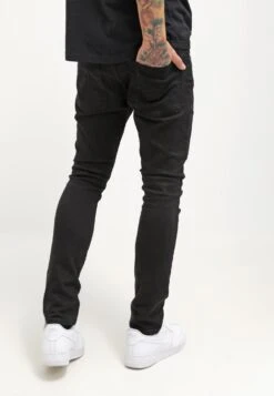 Pier One Vaqueros Slim Fit - Black Denim -Ropa De Hombre Ventas 2413fe9d29d847d09d18e8dcce927447