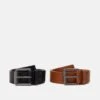Pier One 2 Pack Unisex - Cinturón - Black/Cognac -Ropa De Hombre Ventas 2f8356d00e94424e9b370f49a86d96f0