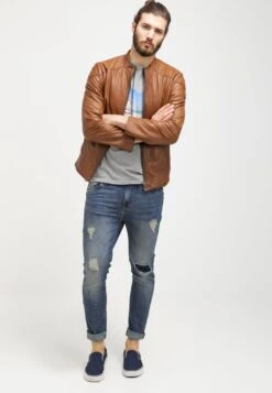 Pier One Vaqueros Slim Fit - Destroyed Denim -Ropa De Hombre Ventas 2f8b0a199c4049e0a7aea34b886f4072