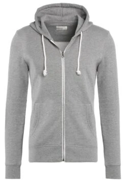 Pier One Sudadera Con Cremallera - Grey Melange -Ropa De Hombre Ventas 412e9154136c421395c370bb4859346b