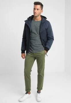 Pier One Pantalones Chinos - Dark Green -Ropa De Hombre Ventas 463f702f2ed3482db03c4046bdc1b5b4