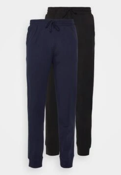 Pier One 2 Pack - Pantalón De Pijama - Dark Blue/Black -Ropa De Hombre Ventas 49522b66b23a4bc9ba5cc231f5971a0a