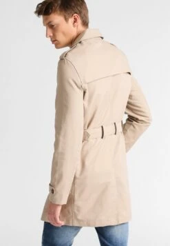 Pier One Gabardina - Beige -Ropa De Hombre Ventas 4a5830ef459e4879bff3be04ddad0197