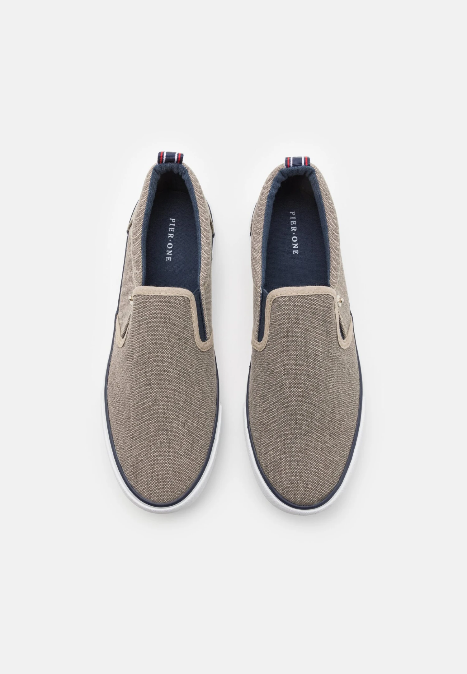 Pier One Unisex - Zapatillas - Taupe 6 Pier One Unisex - Zapatillas - Taupe - Imagen 4