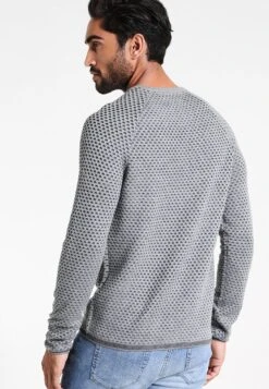 Pier One Jersey De Punto - Mottled Grey/Anthracite -Ropa De Hombre Ventas 4e3451eecd6c40a682c77a8695dca2cc