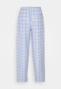 Pier One Pantalón De Pijama - Light Blue/White -Ropa De Hombre Ventas 5185070423e344d0957e8fb817885a02
