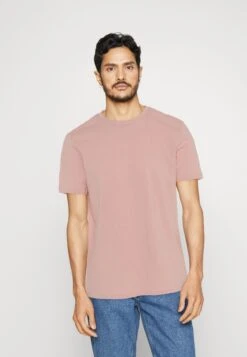 Pier One 3 Pack - Camiseta Básica - Mottled Light Grey/Pink/Black -Ropa De Hombre Ventas 51ca1d760b7e488e96deaeec0f8399ab
