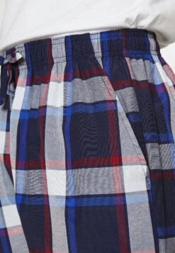 Pier One 2 Pack - Pantalón De Pijama - 503 - Dark Blue_302 - Red -Ropa De Hombre Ventas 546da8875dc74061b47afe0d749ab0be