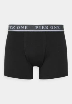 Pier One 5 Pack - Culotte -Black/Mottled Dark Grey -Ropa De Hombre Ventas 572b6f04e21b49fdb7d75c9907316fe3