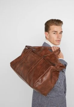 Pier One Unisex - Bolsa De Fin De Semana - Dark Brown
