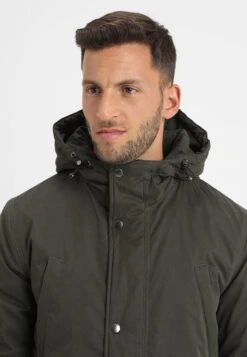 Pier One Parka - Dark Green 11 Pier One Parka - Dark Green -Ropa De Hombre Ventas 5b1d553848a2488580dceb82bf6ebd7d