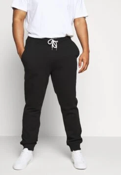 Pier One 2 Pack - Pantalones Deportivos - Black/Mottled Light Grey -Ropa De Hombre Ventas 5c2dbd20824c4b5f9120c22614cee097