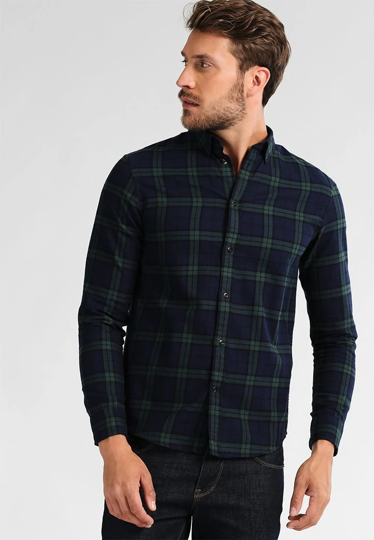 Pier One Camisa - Green / Blue 3 Pier One Camisa - Green / Blue