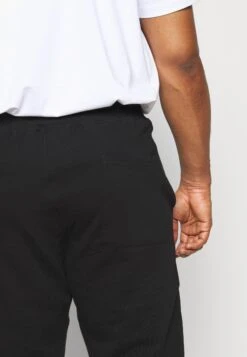 Pier One 2 Pack - Pantalones Deportivos - Black/Mottled Light Grey -Ropa De Hombre Ventas 683bc01bd23348d49e0dcf1c7b683939