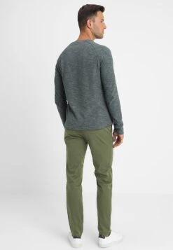 Pier One Pantalones Chinos - Dark Green -Ropa De Hombre Ventas 68ea94008079472785ad83ae6cb4e18a