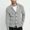 Pier One Chaqueta De Punto - Mottled Dark Grey -Ropa De Hombre Ventas 6b72e6eb7c8c463ebf030f5268848726