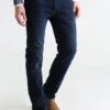 Pier One Basic - Vaqueros Rectos - Dark Blue Denim -Ropa De Hombre Ventas 6bac06e7942b4ba2b56ace213f2abfd6