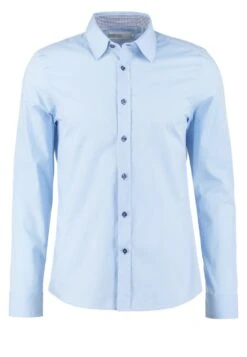 Pier One Camisa - Light Blue/Blue -Ropa De Hombre Ventas 7251c7bd2fac4f67ba8194730596b790
