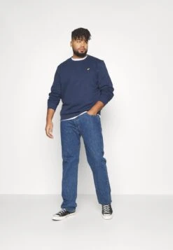 Pier One Plus Size 2 Pack - Sudadera - Dark Blue/Bordeaux