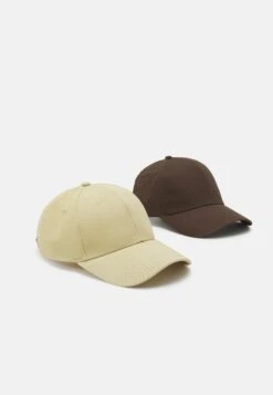 Pier One Unisex 2 Pack - Gorra - Khaki/Sand