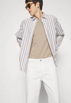 Pier One Carpenter Colored Twill- Vaqueros Rectos - Off-White -Ropa De Hombre Ventas 77b17a64a879489bb9510906e2f8dbc4