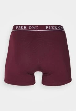 Pier One 5 Pack - Culotte - Bordeaux/Mottled Grey -Ropa De Hombre Ventas 7da8844dcdf84f679d2ae215c1b81ed3