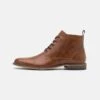 Pier One Leather - Botines Con Cordones -Camel -Ropa De Hombre Ventas 7f6ed8cf4c8f455e8a7d73b5406b1386