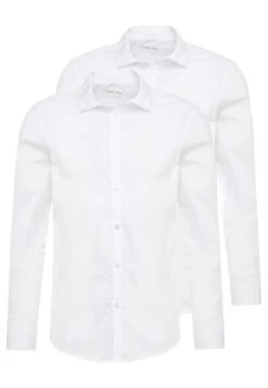 Pier One 2 Pack - Camisa Elegante - White -Ropa De Hombre Ventas 80b0853fe93b4ce78b05673341572c11