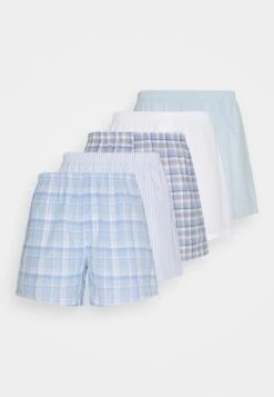 Pier One 5 Pack - Boxer - Light Blue/White 13 Pier One 5 Pack - Boxer - Light Blue/White -Ropa De Hombre Ventas 843919d02a024465b4f0a52da0998e48