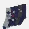Pier One 5 Pack - Calcetines - Dark Blue -Ropa De Hombre Ventas 844fbc0dae8c4973a80998a283e74c8b
