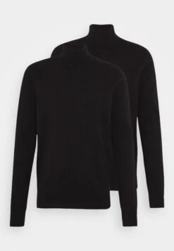 Pier One 2 Pack - Basic Turtleneck - Jersey De Punto - Black 13 Pier One 2 Pack - Basic Turtleneck - Jersey De Punto - Black -Ropa De Hombre Ventas 8734a667699e468ebb89189aafa90312