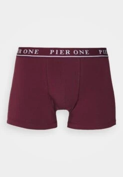 Pier One 5 Pack - Culotte - Bordeaux/Mottled Grey -Ropa De Hombre Ventas 8feadeb1019a407bb7ad814b34c1c75e